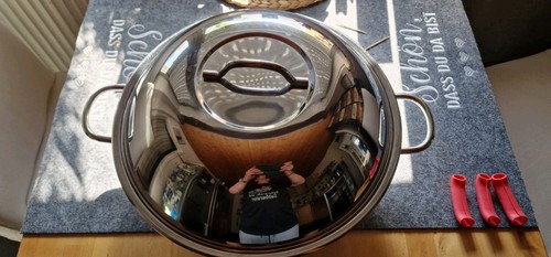 Wok edelstahl cm - 37,