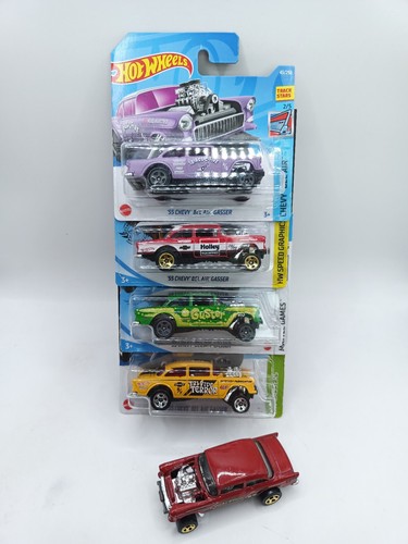Hot wheels chevy bel air - wheels, 55'