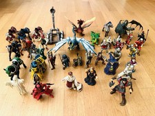 Schleich etc Konvolut Ritter, Pferde, Drachen, Königin, König, Gaukler, Gespenst