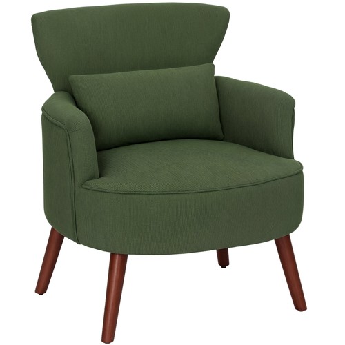 Sessel grün cord - sessel, ohrensessel