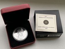 Kanada 1 Dollar 2007 Silbermünze Silber Indianerhäuptling Thayendanegea Stgl.