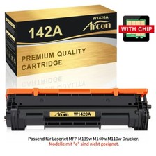 XXL Toner für HP 142A W1420A LaserJet MFP M140w M110w M139w Kein / Mit Chip!