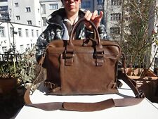 HAROLD'S HAROLDS Herren Tasche Messenger Akten Laptop Leder Braun TOP