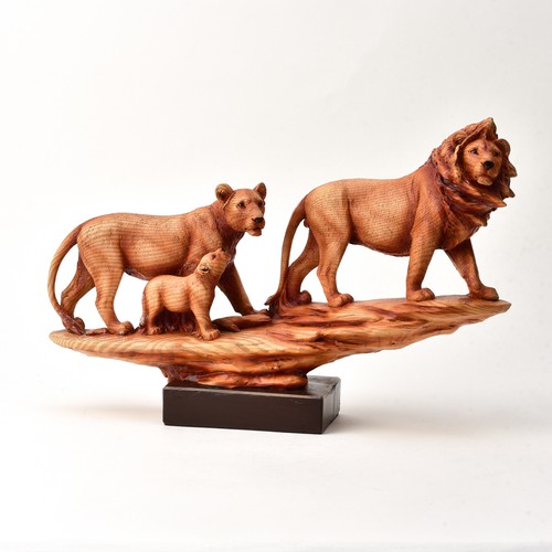 Löwe familie figur - familie, natur
