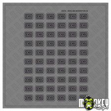 60-teiliges Aufkleber Set Spur