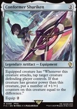 Magic/MTG Conformer Shuriken FIC-98 Rare Englisch Neu