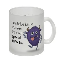 Freches monster lila glas - in,
