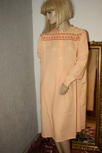 Vintage negligee nachtkleid - vintage,
