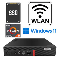 Lenovo ThinkCentre M75q tiny WLAN Ryzen 3 Pro 3200GE 8/16GB RAM NVME SSD Mini PC