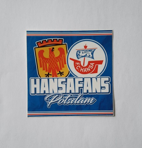 Hansa fans potsdam aufkleber - hansa,