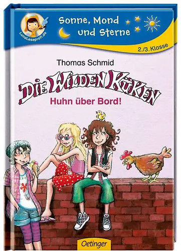 Die wilden küken huhn über - huhn,