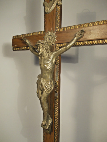 Antikes kruzifix wandkreuz - kruzifix,