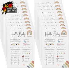 Babyparty Spielkarten für