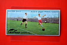 Gartmann Schokolade Fußball Hamburger SV-Phönix Lübeck Horn Serie 604 ungeklebt