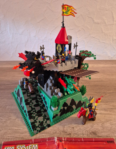 Lego 6082 feuerdrache festung - lego, feuerdrache-festung