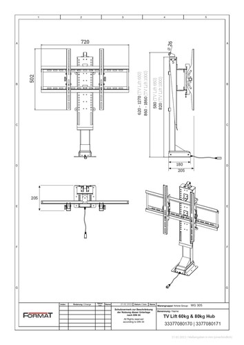 Lift more 650 neu ovp - tv,