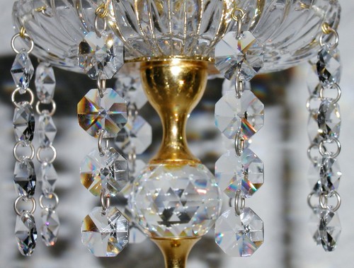 Kristall lüster behang strass - lüster,