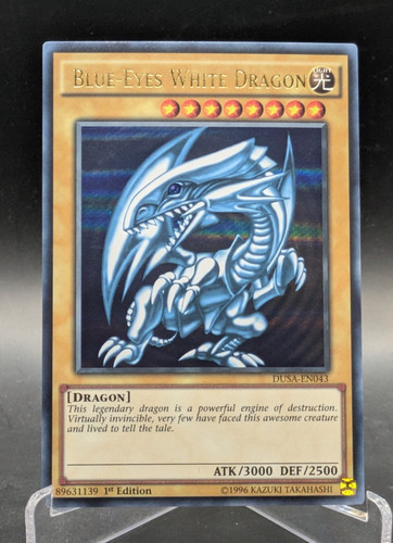 Blue eyes white dragon - white,