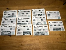 11x Porsche Carrera Zeitung für Mitarbeitende 2005 - 2006