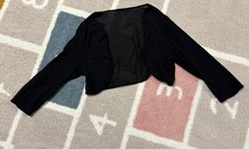 Damen bolero schwarz b6 - damen,