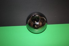 Lampenschirm Kugel Grau Chrom