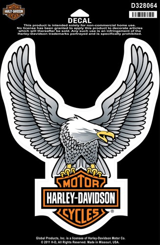 Harley davidson aufkleberset - harley,