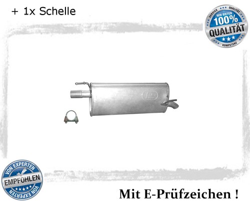Endschalldämpfer opel meriva - opel,