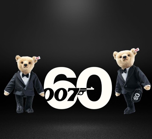Steiff james bond 007 - james,