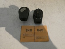 2 orig. Hirschmann Stecker 10 polig neu für div. Oldtimer Antennen