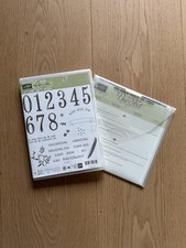 Stampin Up! Stempelset So viele Jahre inkl. Framelits Große Zahlen Sizzix Big Sh