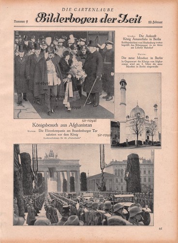 Ghazi amanullah khan könig - ghazi,