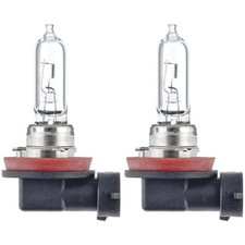 2x HELLA WHITE LIGHT H9 HALOGEN GLÜHLAMPEN 12V 65W PGJ19-5 | 8GH 008 357-181