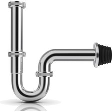 Edelstahl Siphon Waschbecken