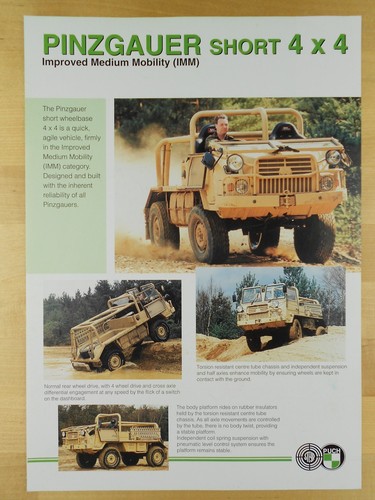 Steyr puch pinzgauer short 4x4 - steyr,