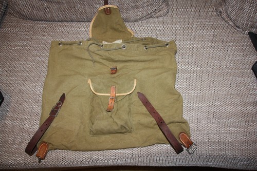 Ddr rucksack olivgrün vintage - olivgrün,