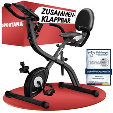 Heimtrainer Ergometer Fahrradtrainer Indoor Fitnessfahrrad 3in1 Bike klappbar 