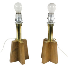 VTG Paar Doria Tisch Lampen