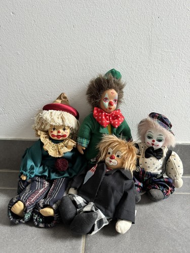 Clowns quartet konvult deko - 4,