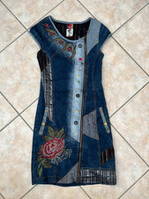 Signet Jeans Kleid S 36 Blau