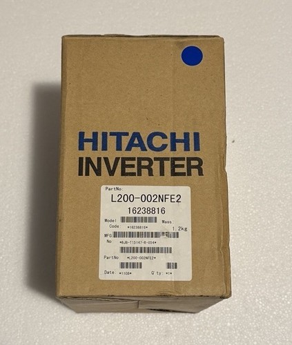 Hitachi inverter l200 002nfe2 - hitachi,