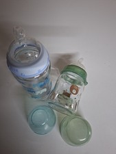 NUK babyflasche Glasflasche vorteil set 1M+ 240ml+1S 120ml