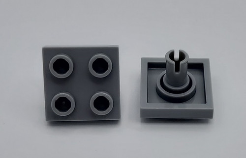 Lego 2x2 platte mit pin - 2x2,