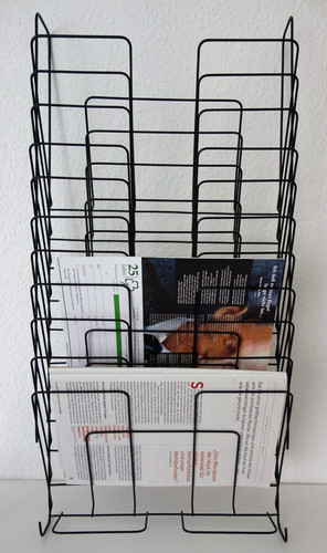 Wand zeitungshalter prospekte - wand,