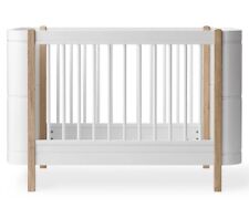 WOOD MINI + BABYBETT inkl. Umbauset zu JUNIORBETT  + Matratze Oliver Furniture