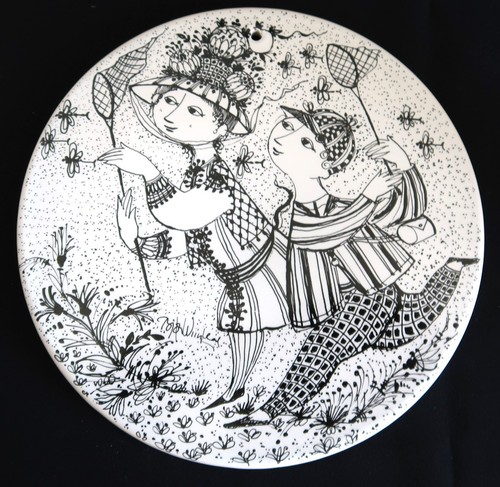 Rosenthal keramik wandteller - rosenthal,