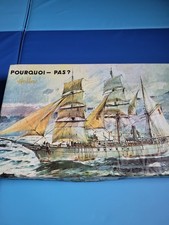 Vintage Heller UdSSR DDR Pourquoi Pas? Schiff Modell Bausatz 1:100 Unmontiert