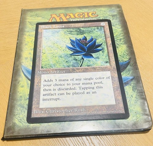 Carta magic black - carta, lotus