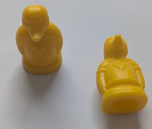 Figur gelb die - gelb, maulwurf