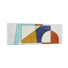 Wandbilder 90x30cm Glasbild