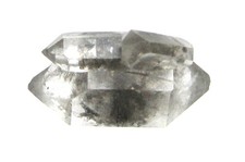 Rohstein Kristall Doppelender